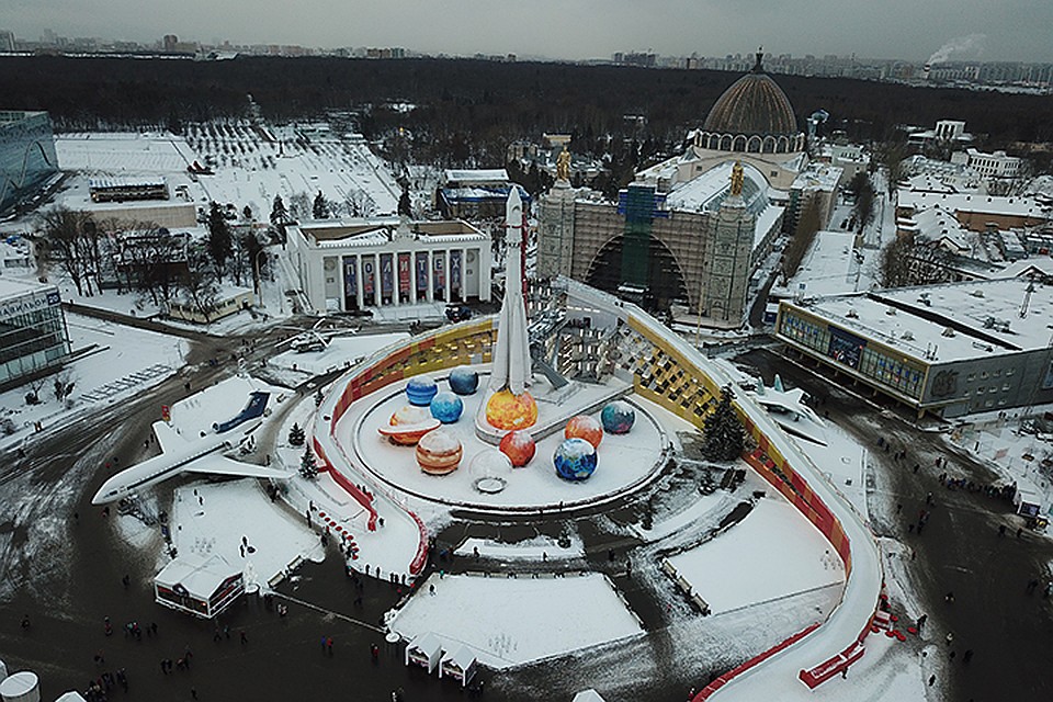ВДНХ готовится к зиме