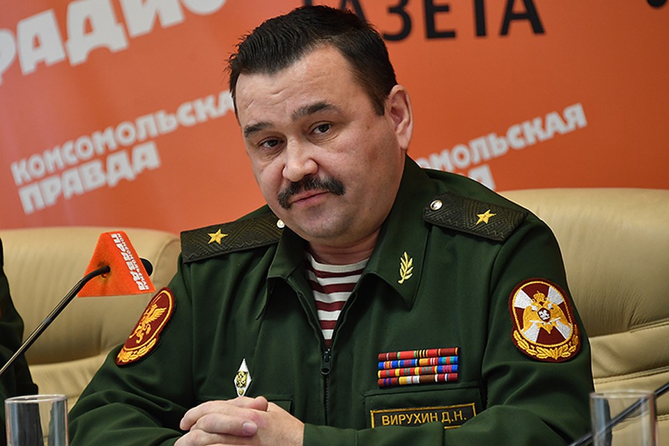 Врио начальника главного организационно-мобилизационного управления Росгвардии Дмитрий Вирухин
