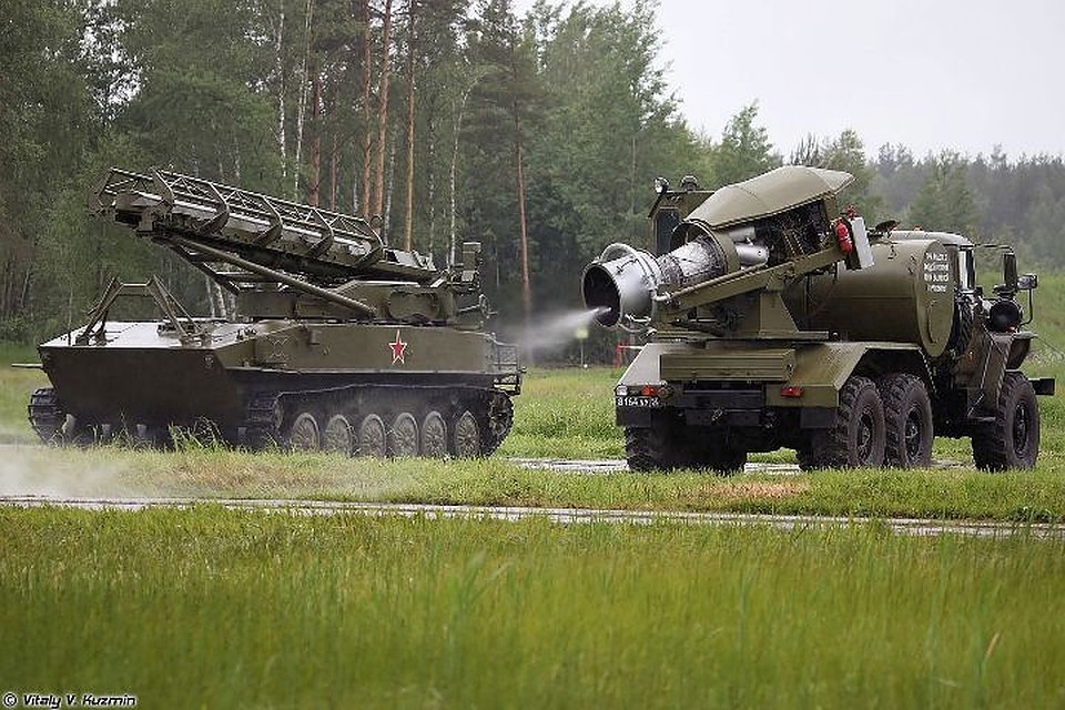 Машина тепловой обработки вооружения ТМС-65У на базе Урала-375. Фото: Wikipedia