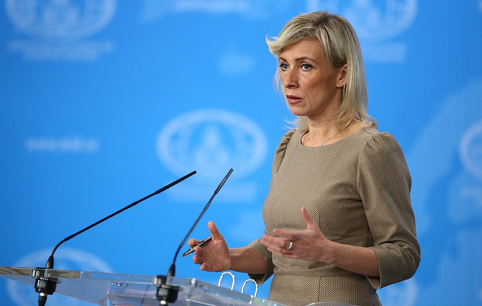 Официальный представитель МИД России Мария Захарова назвала комментарии США о «Северном потоке — 2» вмешательством в дела ЕС. Фото: ТАСС/Александр Щербак