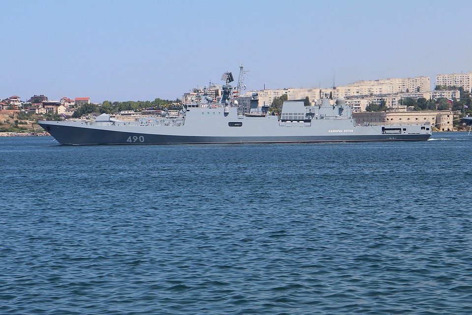 Фрегат «Адмирал Эссен» сейчас находится в Средиземном море