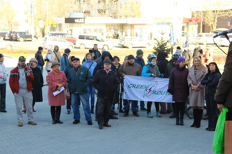 На митинге собралось около 60 человек. Фото: предоставлено организаторами