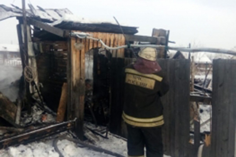 Пожар в Тальменском районе