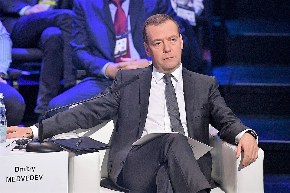 Премьер-министр России Дмитрий Медведев. Фото: пресс-служба правительства