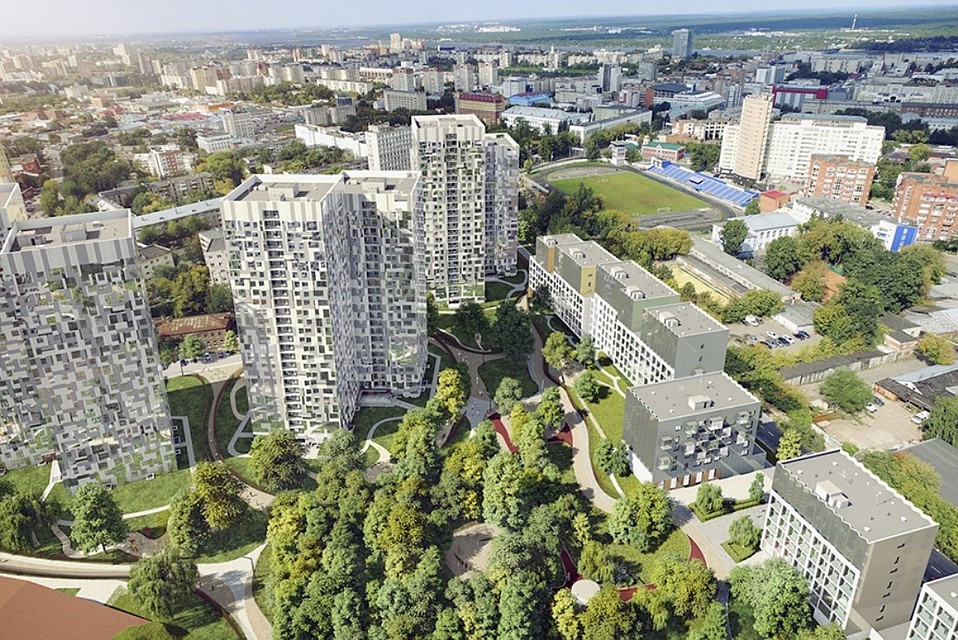 Небоскреб построят в квартале «Гулливер».