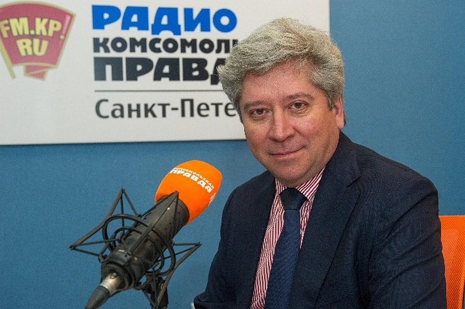Директор Росгосцирка Дмитрий Иванов в студии радио «Комсомольская Правда в Петербурге»