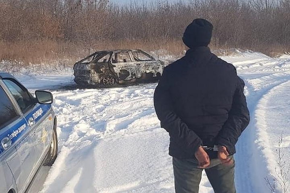 В Стерлитамаке задержали угонщика-поджигателя