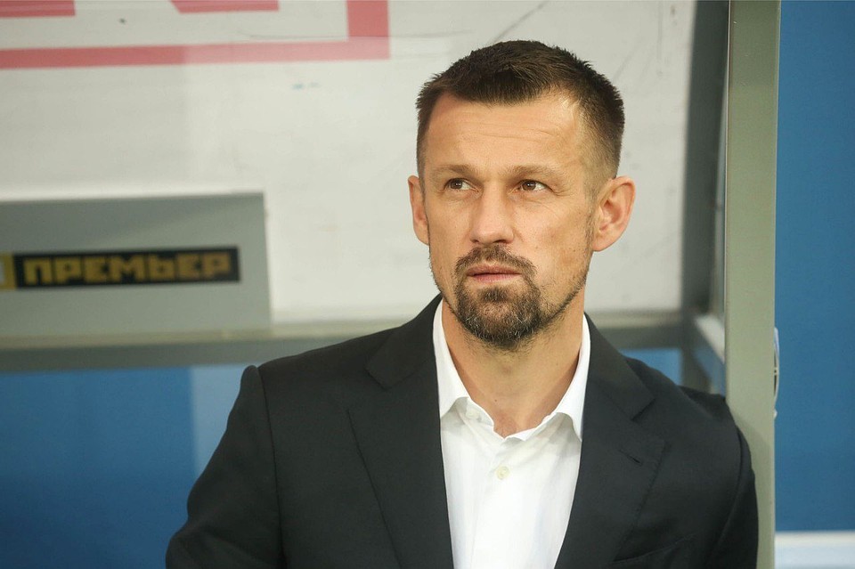 Тренер "Зенита" Сергей Семак