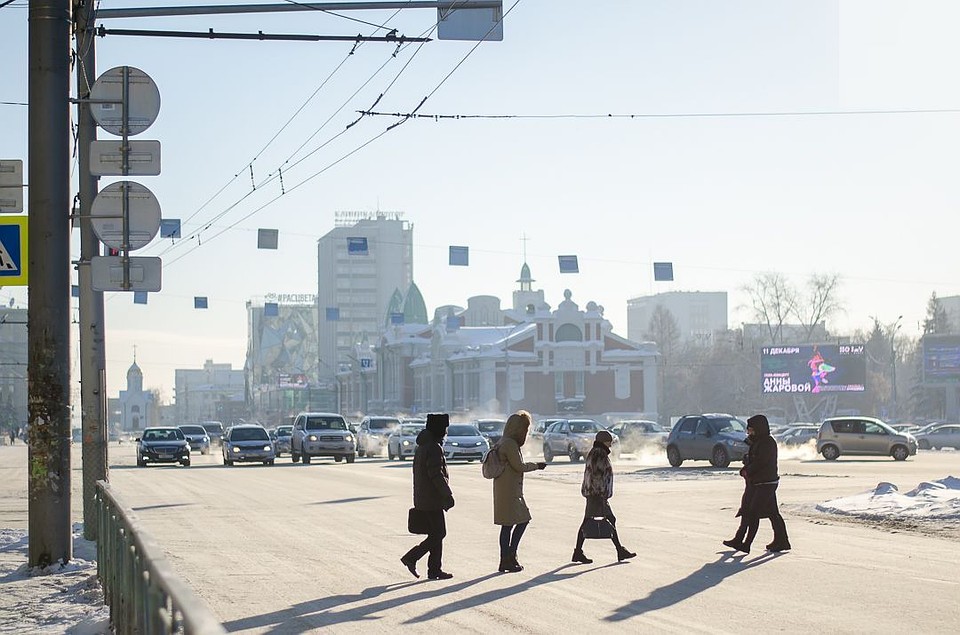 В Новосибирск пришли холода.