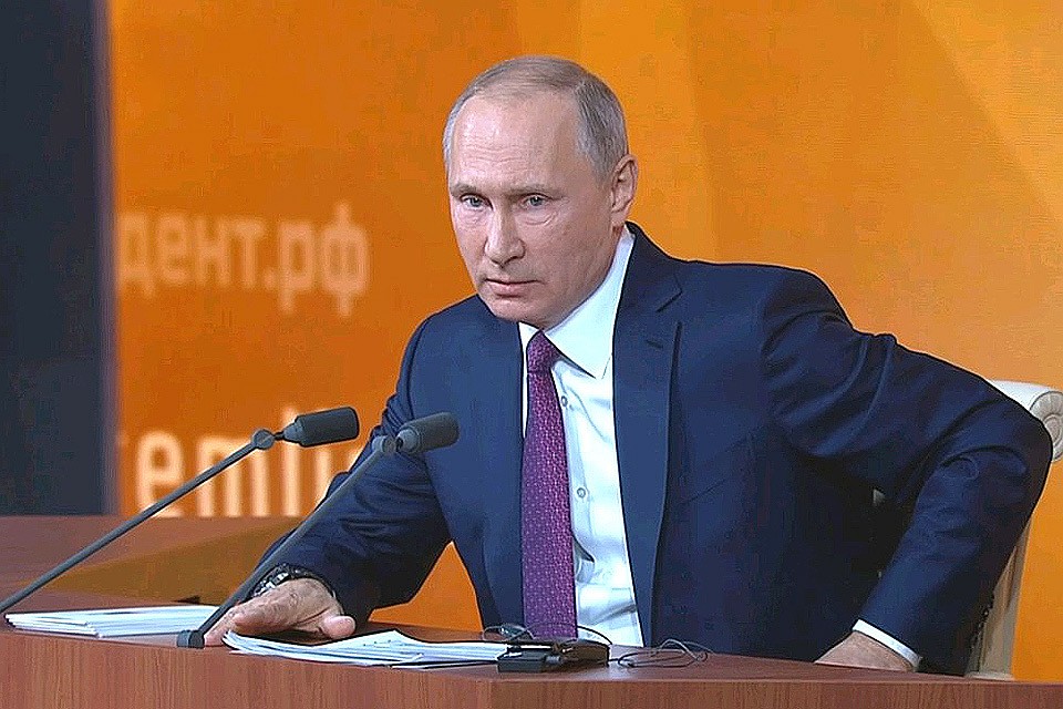 Президент России Владимир Путин