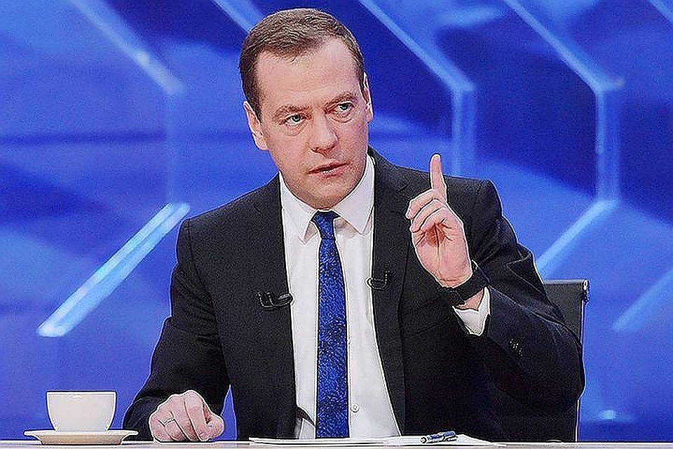 Дмитрий Медведев дал ежегодное интервью пяти российским телеканалам. ФОТО Александр Астафьев/пресс-служба правительства РФ/ТАСС