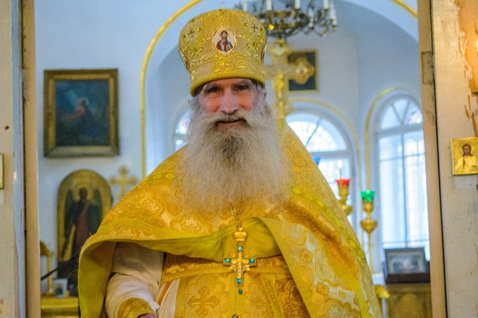 Настоятель храма Александра Невского митрофорный протоиерей Олег Тэор. Фото: из группы «Храм святого Александра Невского. Псков» в социальной сети «ВКонтакте».