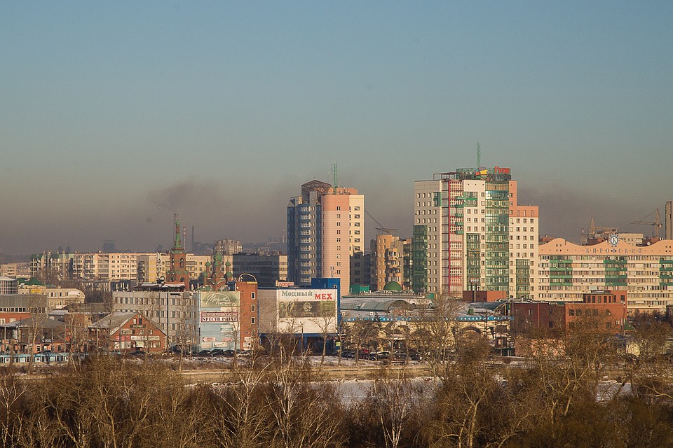 Смог в Челябинске