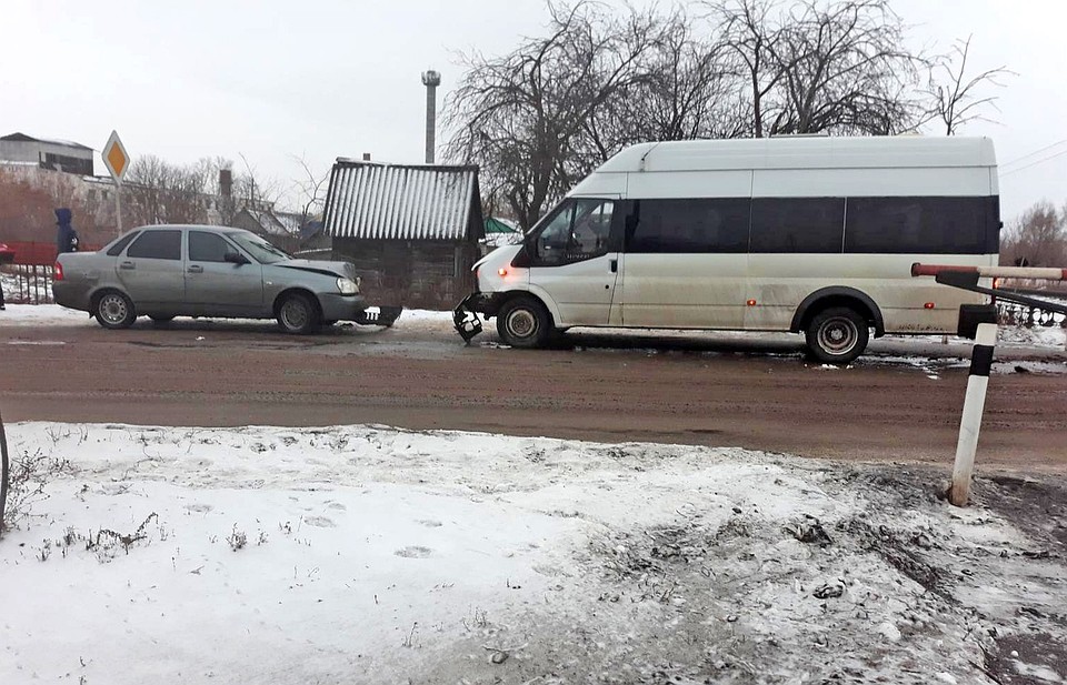 Авария произошла в Жердевке