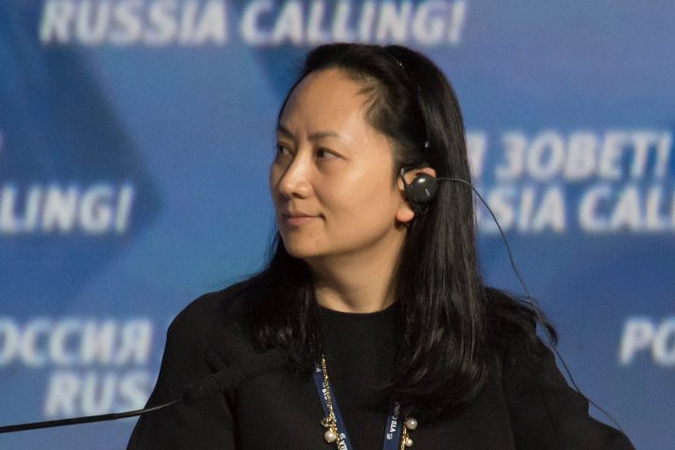 Финансовый директор китайкой компании Huawei Мэн Ваньчжоу