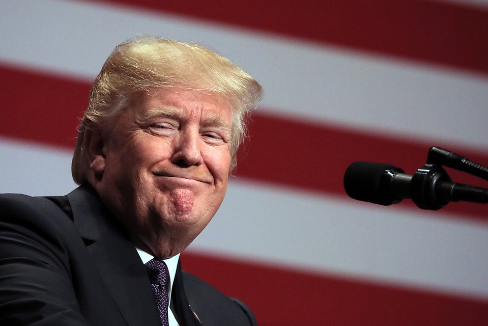 Американский президент Дональд Трамп