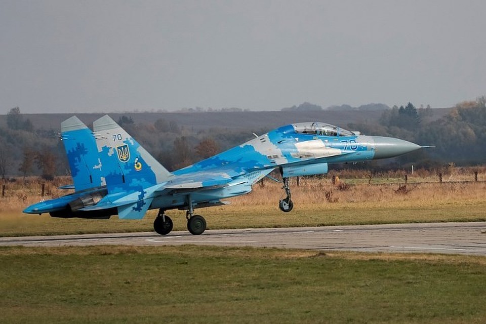 Разбившийся на Украине Су-27 оказался одним из самых новых в стране