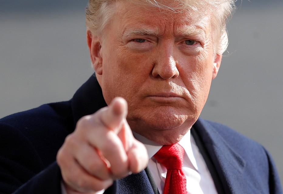 Американский лидер Дональд Трамп