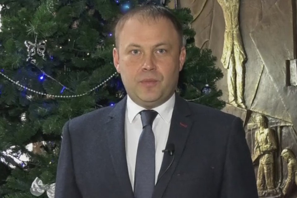 Илья Середюк поздравил кемеровчан с Новым годом.