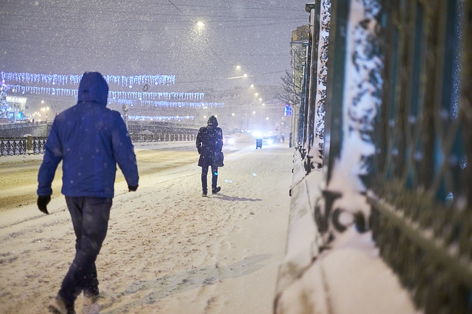 Погода в Петербурге 1 января 2019 года