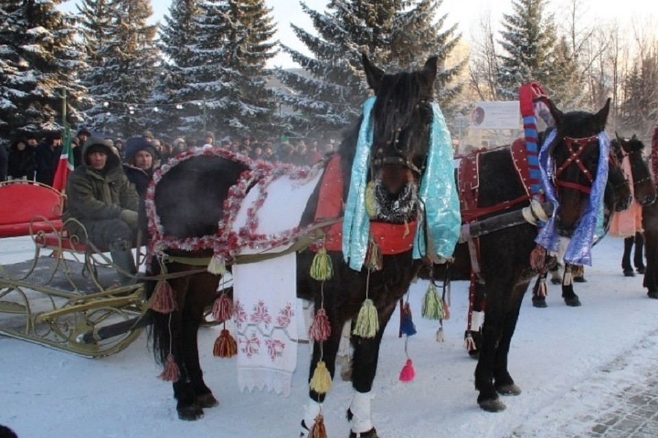 Во время заездов троек