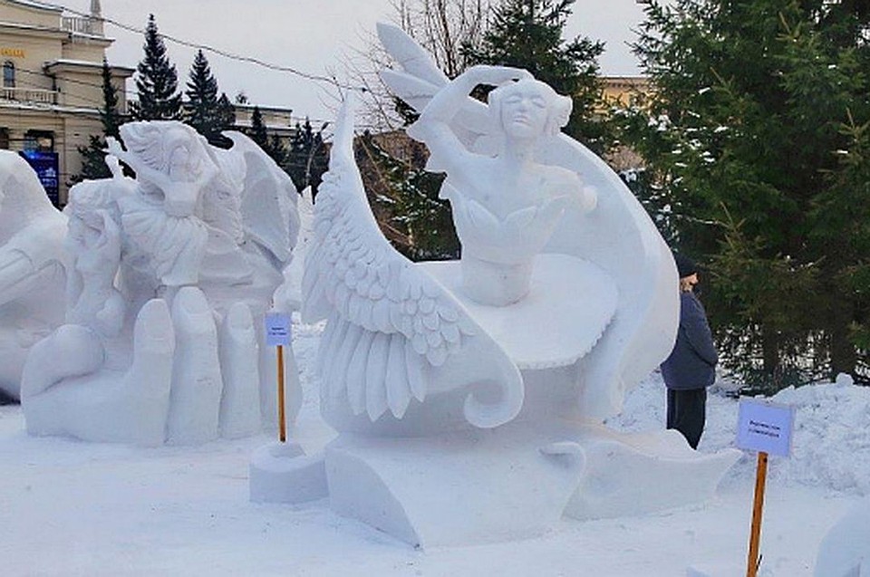Композиция "Превращение" - победила в этом году. Фото: novo-sibirsk.ru.
