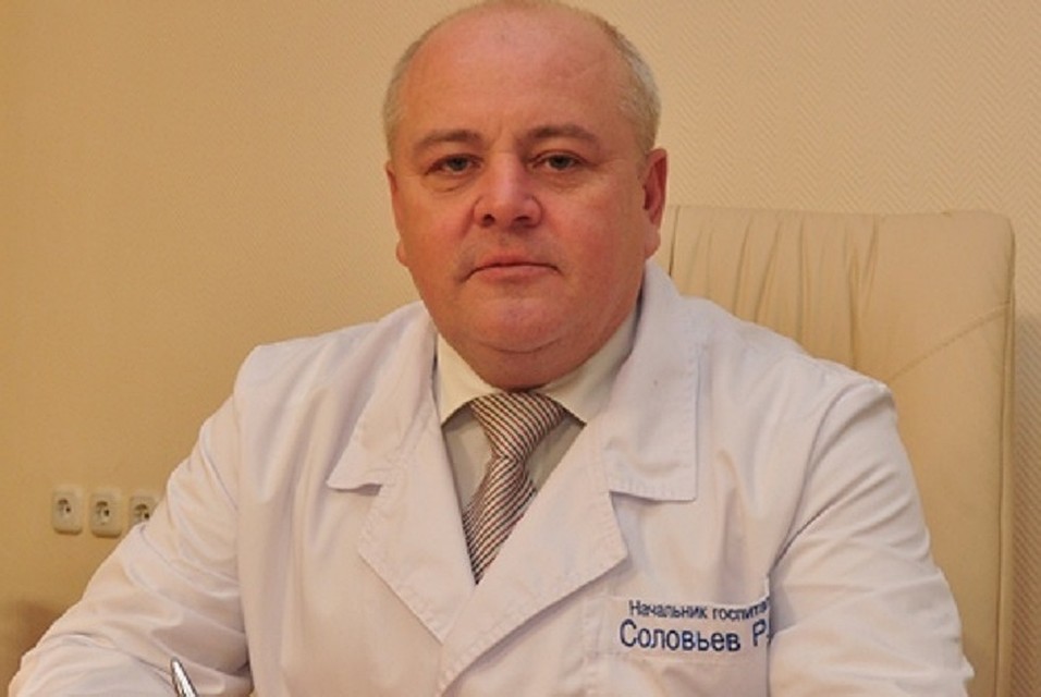 Фото Роберта Соловьева на сайте Свердловского госпиталя для ветеранов войн