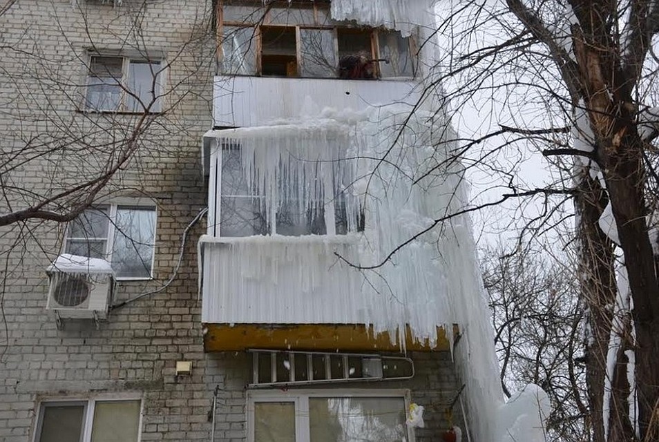 Сосулька на Вольской, 8а