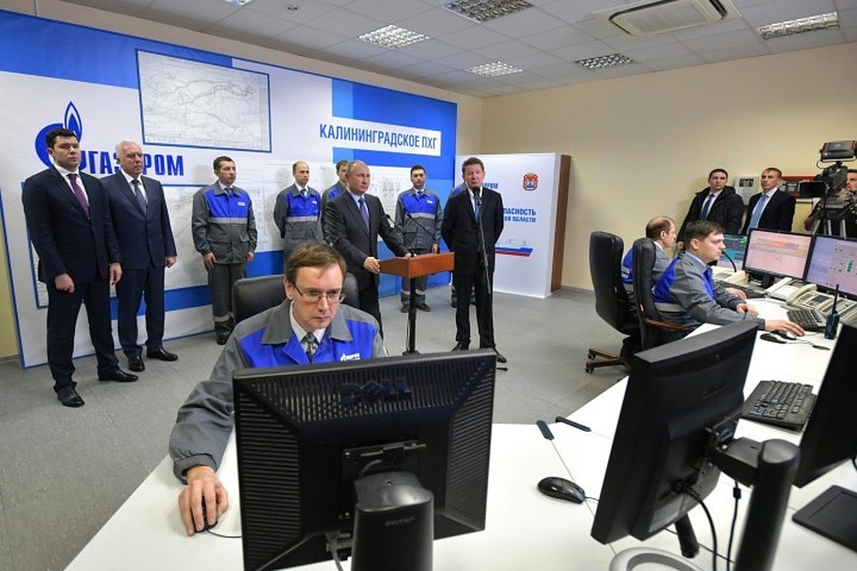 СПГ-терминал в Зеленоградском районе был запущен в эксплуатацию 8 января.