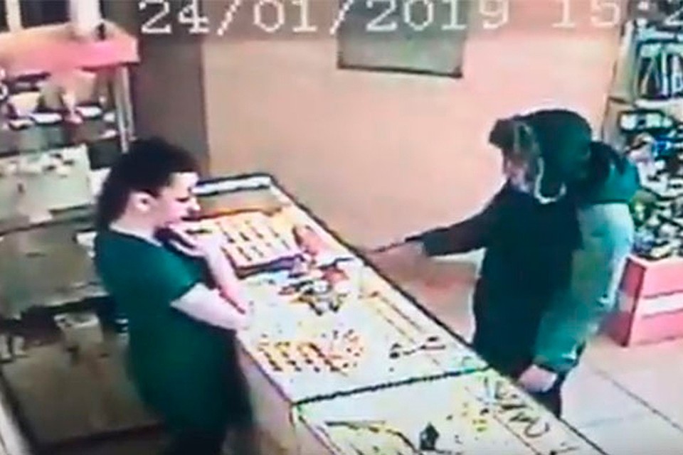 Ограбление ювелирного салона в Челябинске.