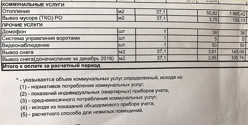 Платежка с новой графой