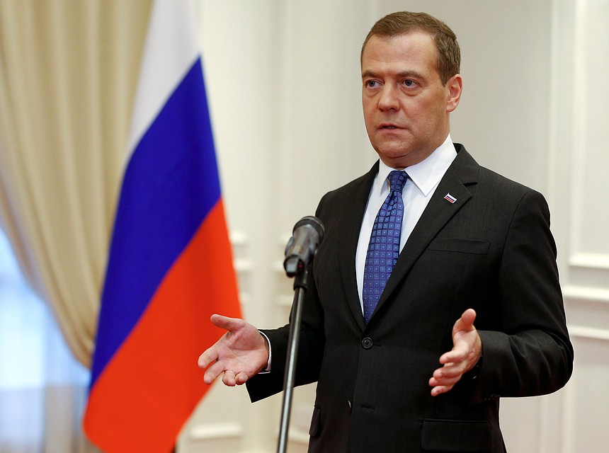 Премьер-министр РФ Дмитрий Медведев