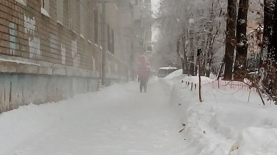 В такую погоду лучше лишний раз не выходить на улицу