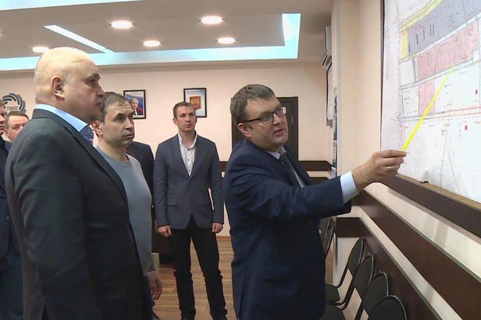 Сергей Цивилев провел совещание на шахте имени Тихова. Фото: АКО