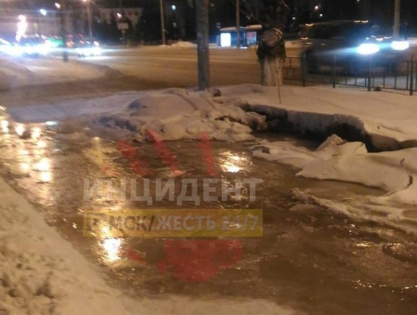 Все случилось на проспекте Маркса.