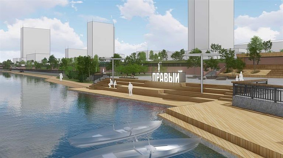 Эскизы предоставлены администрацией Красноярска