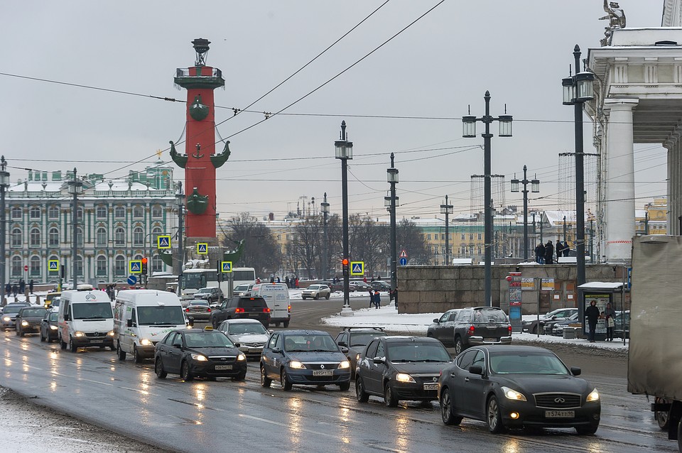 Во вторник в Петербурге ожидается мокрый снег и моросящий дождь