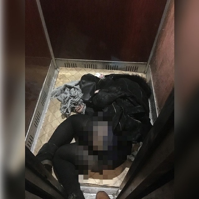 Именно в таком виде застали жильцы дома девушку Татьяну