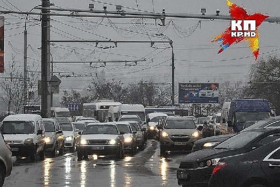 В столице снова пробки