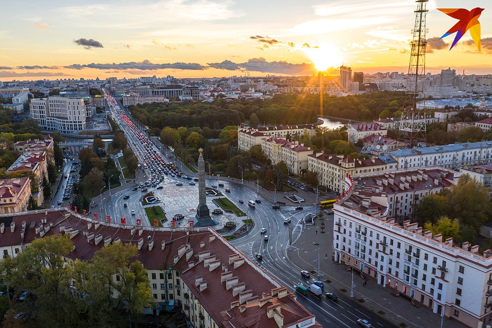 Минск. Площадь Победы.