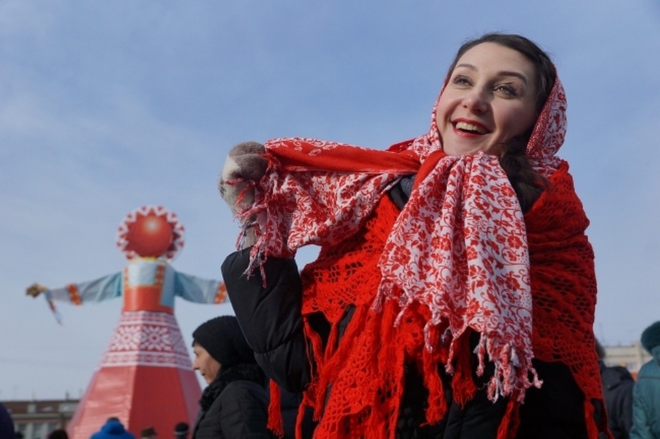 Зиму провожаем, весну встречаем.