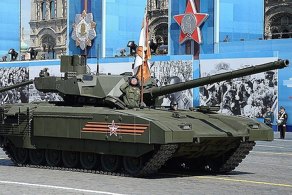 Танк "Армата" на Параде Победы.