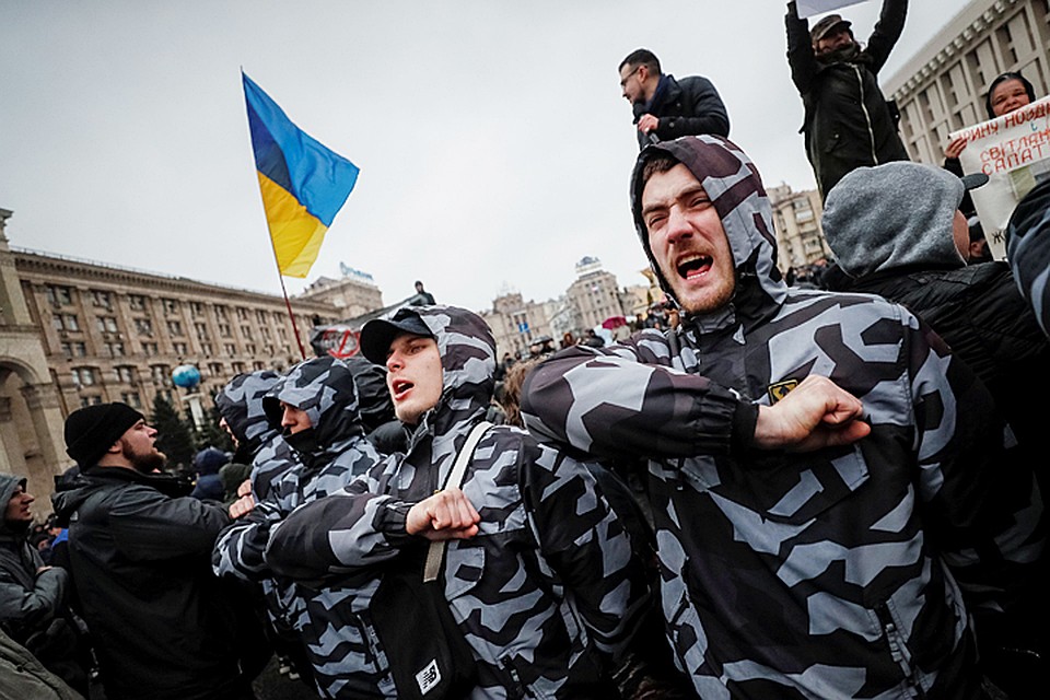 На акцию собралось несколько тысяч человек