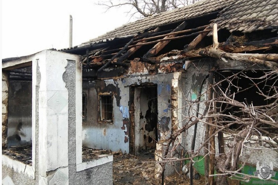 Хозяин дома уснул с не потушенной сигаретой (Фото: МВД Приднестровья).