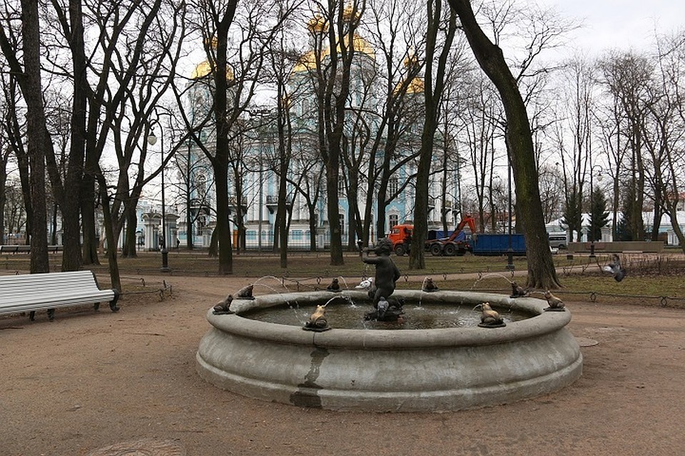 Ежегодно по весне сады и парки Петербурга закрываются на просушку. Фото: Пресс-служба комитета по благоустройству СПб