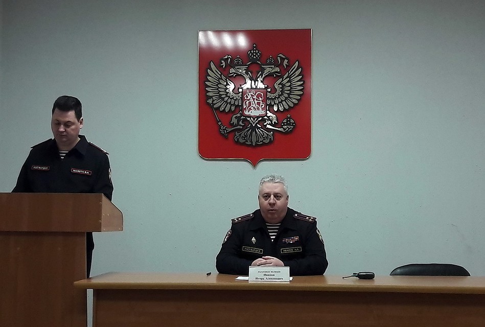Начальник Управления Росгвардии по Псковской области Игорь Иванов встретился с представителями СМИ.
