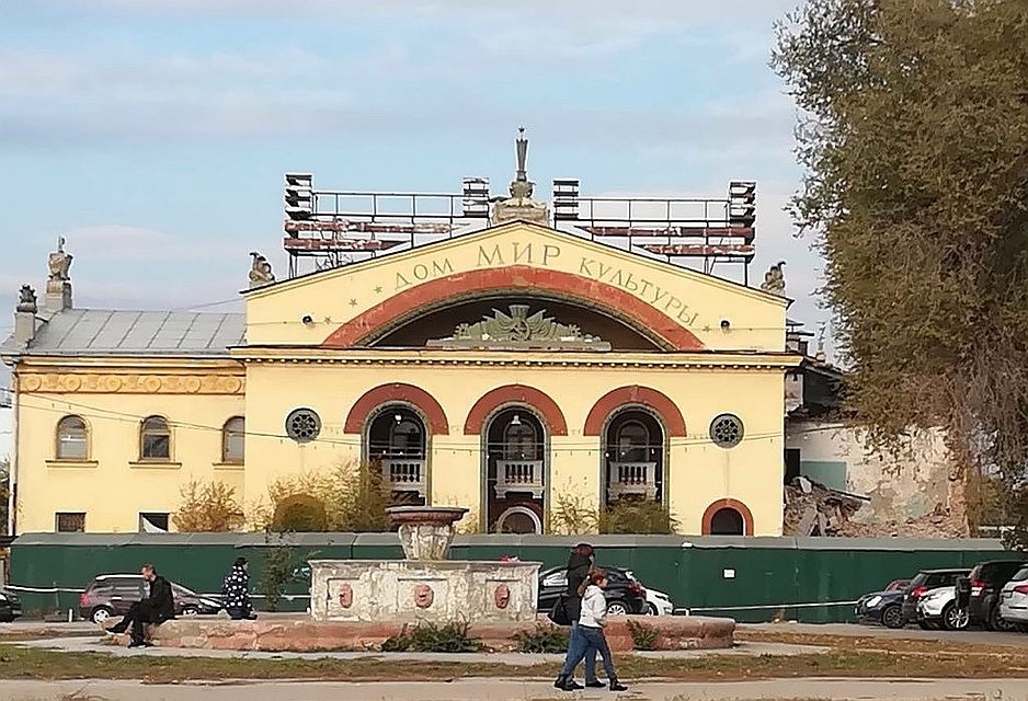 Дом культуры на проспекте Кирова начали разбирать осенью 2018 года / Фото: Армен Арутюнов