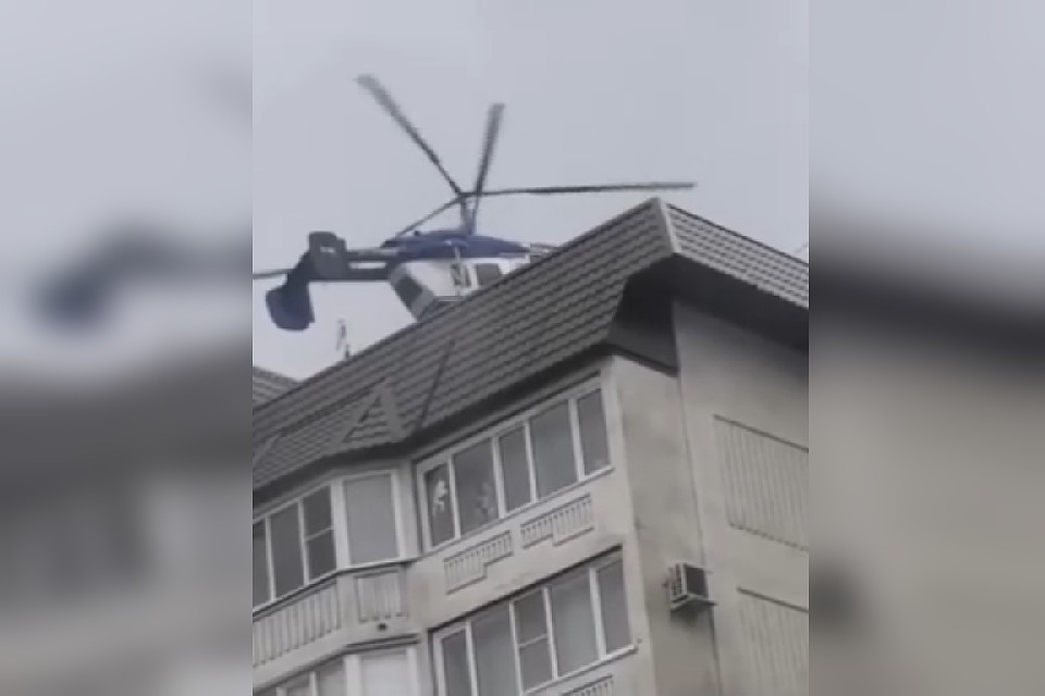 Вертолёт управления Росгвардии напугал жителей Ставрополя. Напрасно