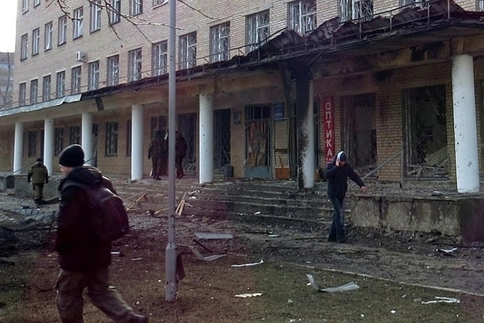 В столице Республики больницы неоднократно подвергались артударам ВСУ. Фото: kp.ua