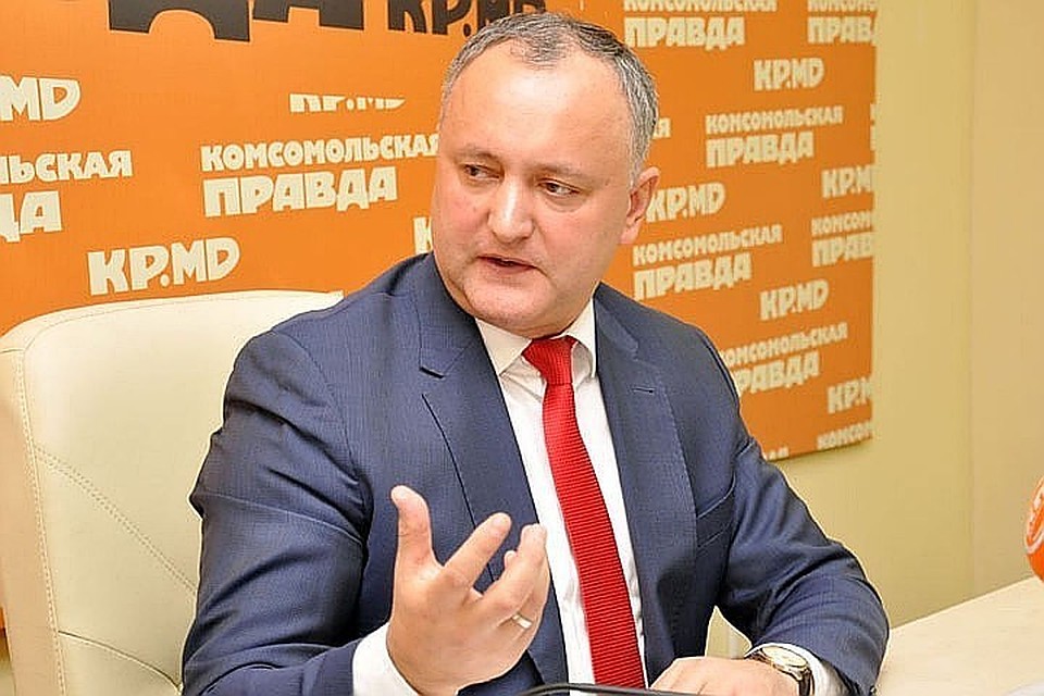 Игорь Додон возглавляет рейтинг политиков, которым доверяют граждане Молдовы